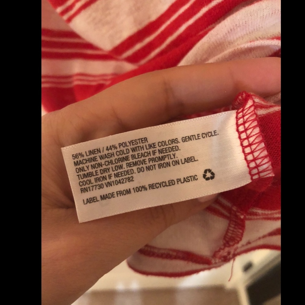 Universal Thread Red Striped Tank Size Large - Picture 8 of 8